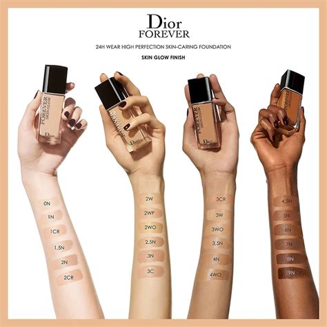 dior forever skin glow foundation dupe|dior foundation shade chart.